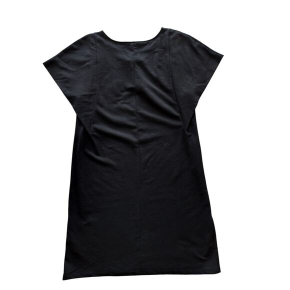 New Zara Women's Black Cotton Cap Sleeveless Pullover Mini Dress Size S - Picture 5 of 10